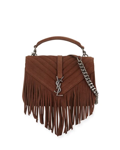 ysl suede fringe|Saint Laurent Fringe Bags & Handbags for Women for sale .